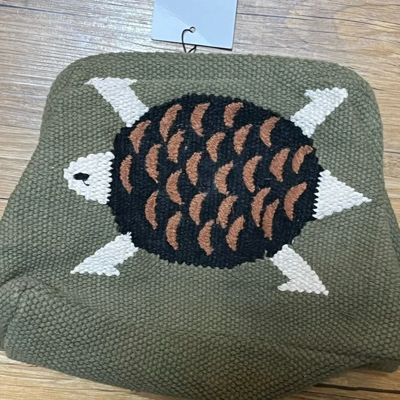 Nwt- Zara- embroidered tortoise bag - Picture 3 of 7